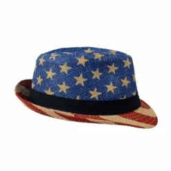American Flag Mesh Fedora (EACH)