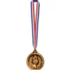 Award Medal On Ribbon - Bronze 4" (EACH)