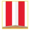 Backdrop - Red & White Stripes 4' x 30' (EACH)