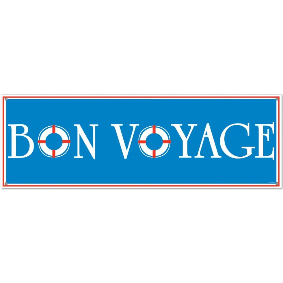 Banner - Bon Voyage 5' (EACH)