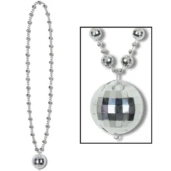 Beads - Disco Ball Necklace 36" (EACH)