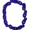 Beads - Jumbo Blue Chain Links 33" (EACH)