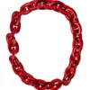 Beads - Jumbo Red Chain Links 33" (EACH)