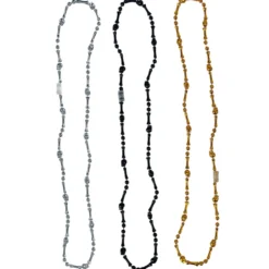Beads - Skull and Bones Assortment 32" (8 PACK)
