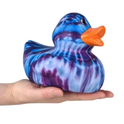 Big Tie Dye Rubber Duck Assorted 6" (EACH)
