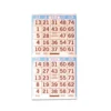 Bingo Paper - Home Play 2 Up (125 PACK)
