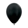 Black Pearlized Latex Balloons 5" (100 PACK)