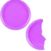 Break-A-Plates Plastic Carnival Game Plates Purple (250 PACK)