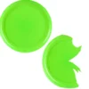 Break-A-Plates Plastic Carnival Game Plates Green (250 PACK)