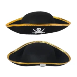 Child Size Felt Pirate Hat (EACH)