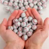 Chocolate Baseballs .75" (100 PACK)