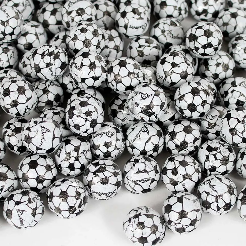 Chocolate Soccer Balls .75" (100 PACK)