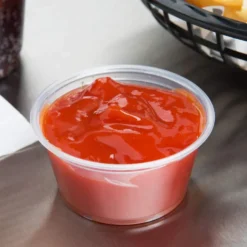 Clear Portion Containers - Jello Shot Cups 2 oz (125 PACK)