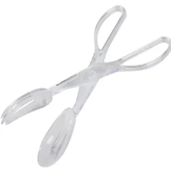 Clear Salad Tongs 11.5" (EACH)