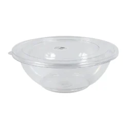 Clear Soft Plastic Serving Bowl Lid 80 oz (EACH)