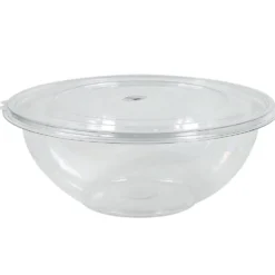 Clear Soft Plastic Serving Bowl Lid 160 oz (EACH)