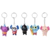 Collectible Axolotl Keychain Assortment 1.5" (20 PACK)