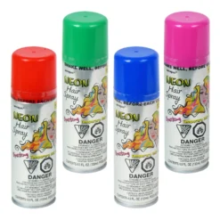 Color Hair Spray - Assortment 4.5 oz (24 PACK)