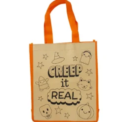 Color Your Own Halloween Tote Bag Assorted 10