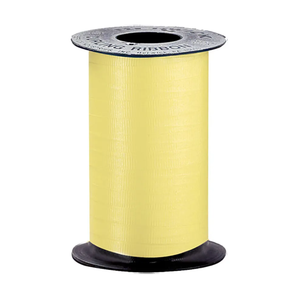 Curling Ribbon - Yellow 3/16" 500 Yds (EACH)