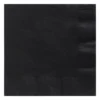 Dinner Napkins - Black 8" (40 PACK)