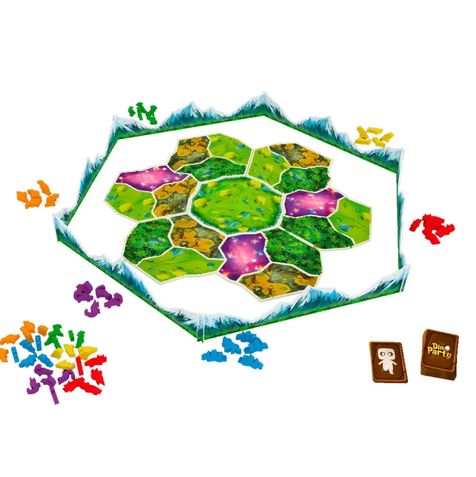 Dino Party Board Game (EACH)