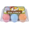 Egg Shape Sidewalk Chalk 2.5" (6 PACK)