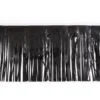 Float Drape - Vinyl Fringed 15" x 10' Black (EACH)