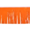 Float Drape - Vinyl Fringed 15" x 10' Orange (EACH)