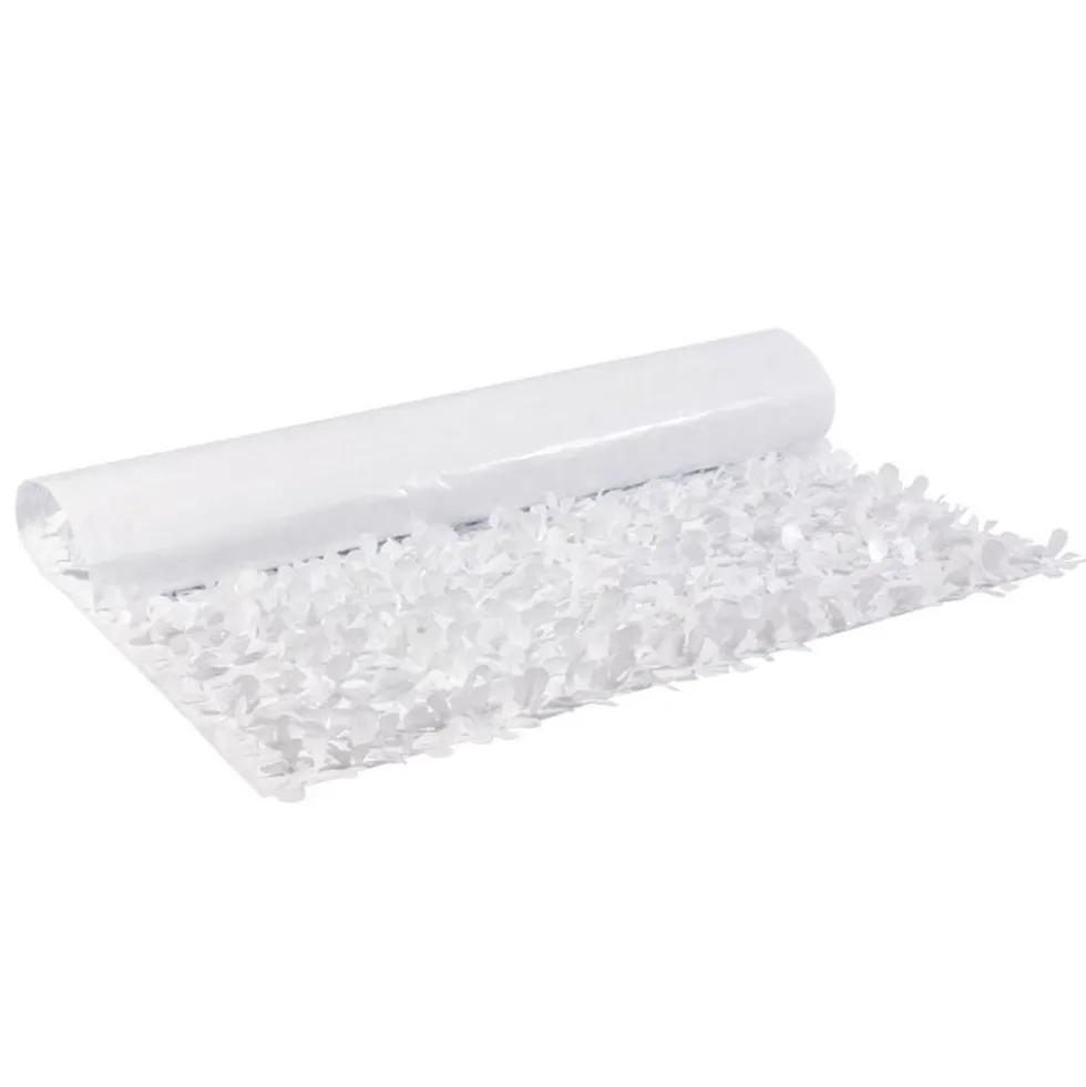 Float Sheeting - Vinyl Floral 36" x 15' White (EACH)