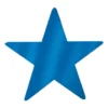 Foil Star Cutout - Blue 12" (EACH)