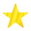 Foil Star Cutout - Gold 9" (EACH)