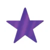Foil Star Cutout - Purple 5" (EACH)