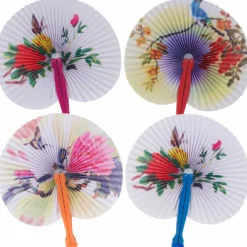 Folding Fan Assortment 10" (DZ)