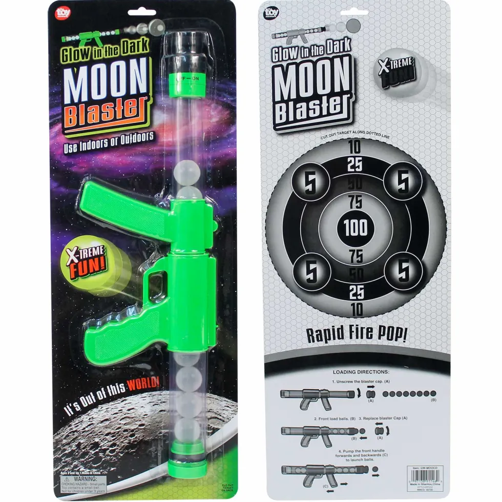 Glow In The Dark Moon Blaster 19" (EACH)