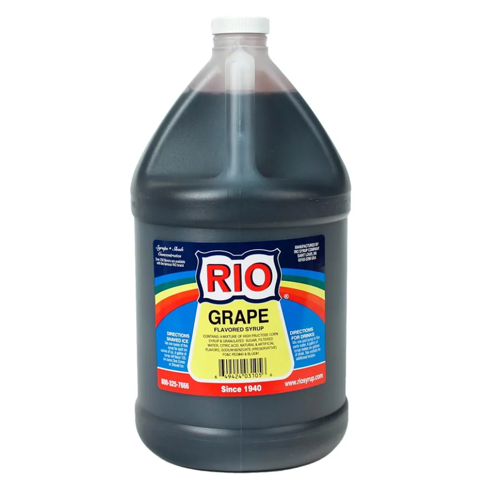 Grape Snow Cone Syrup - Gallon (EACH)