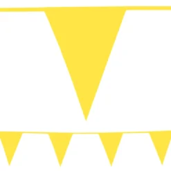 Heavy Duty Pennant String - Yellow 105' (EACH)