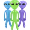Inflate Giant Alien Assorted 56" (EACH)