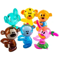 Inflate Hug Me Animals Assortment 14" (DZ)