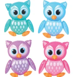Inflate Owl Assortment 24" (DZ)