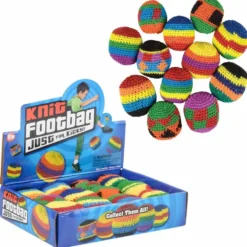 Knit Footbag Assortment 2" (DZ)
