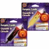 LED Flicker Pumpkin Candle Assorted 3" (EACH)