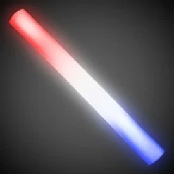 Light Up LED Patriotic Foam Baton 16" (EACH)
