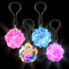 Light Up Loop Ball Backpack Clip Assortment 1.5" (24 PACK)