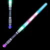 Light Up Rainbow Saber 23" (EACH)