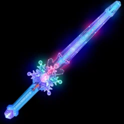 Light Up Snowflake Sword 23" (EACH)