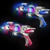 Light Up Spinning Space Blaster Assorted 11.5" (EACH)