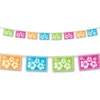 Luau Hibiscus Pennant Banner 12' (EACH)