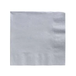 Lunch Napkins - Silver (40 PACK)