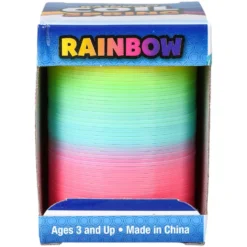 Neon Rainbow Coil Spring Assortment 1.75" (DZ)
